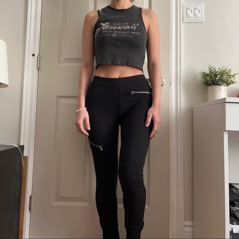 Dynamite Pants with Zippers